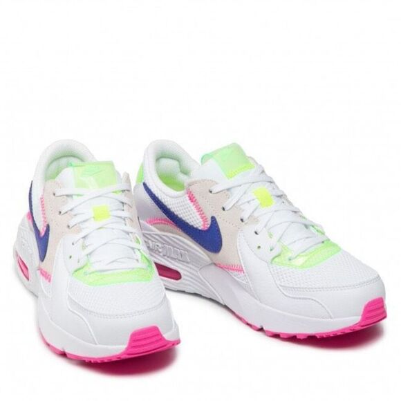 NIKE Air Max Excee White/Indigo Burst/Pink Blast - Picture 2 of 13